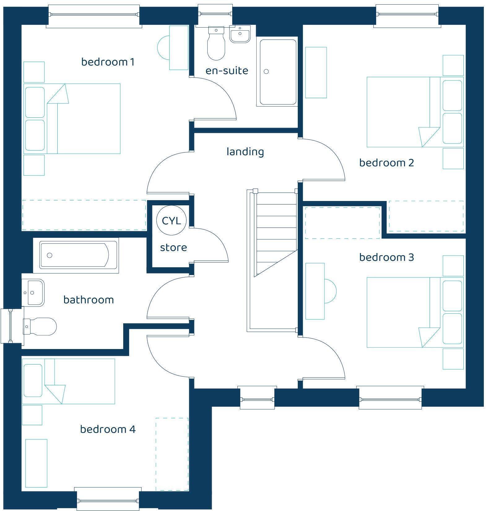 Burtonwood Road,
Warrington, 
WA5 3ZH floorplan