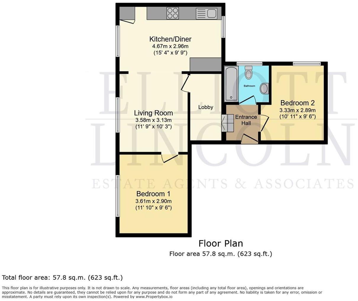 Melville Street floorplan
