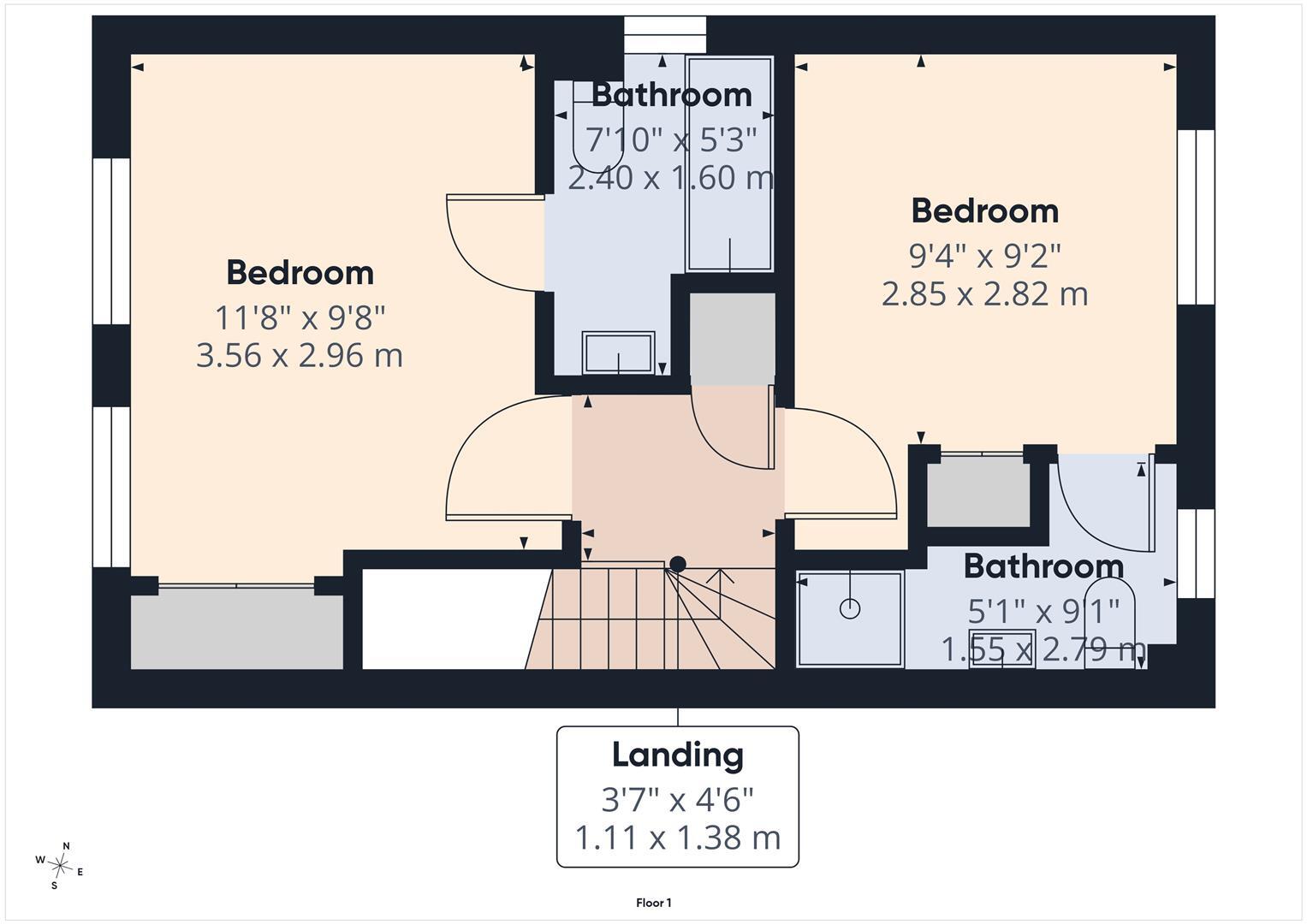 Netherne Lane, Coulsdon floorplan