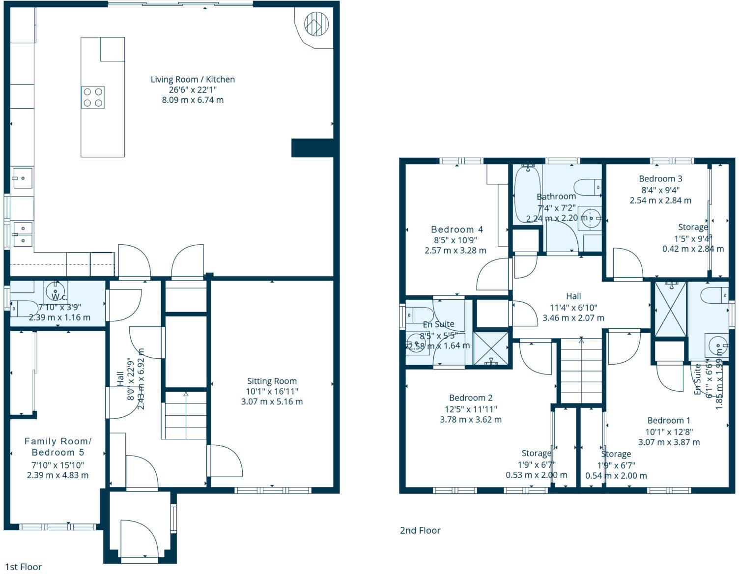 Rickard Avenue, Strathaven floorplan