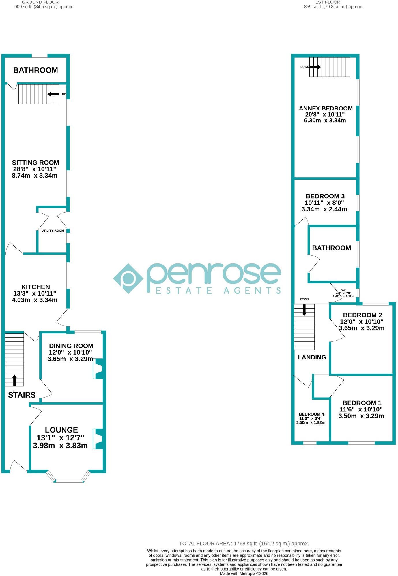 Burr Street, Dunstable floorplan
