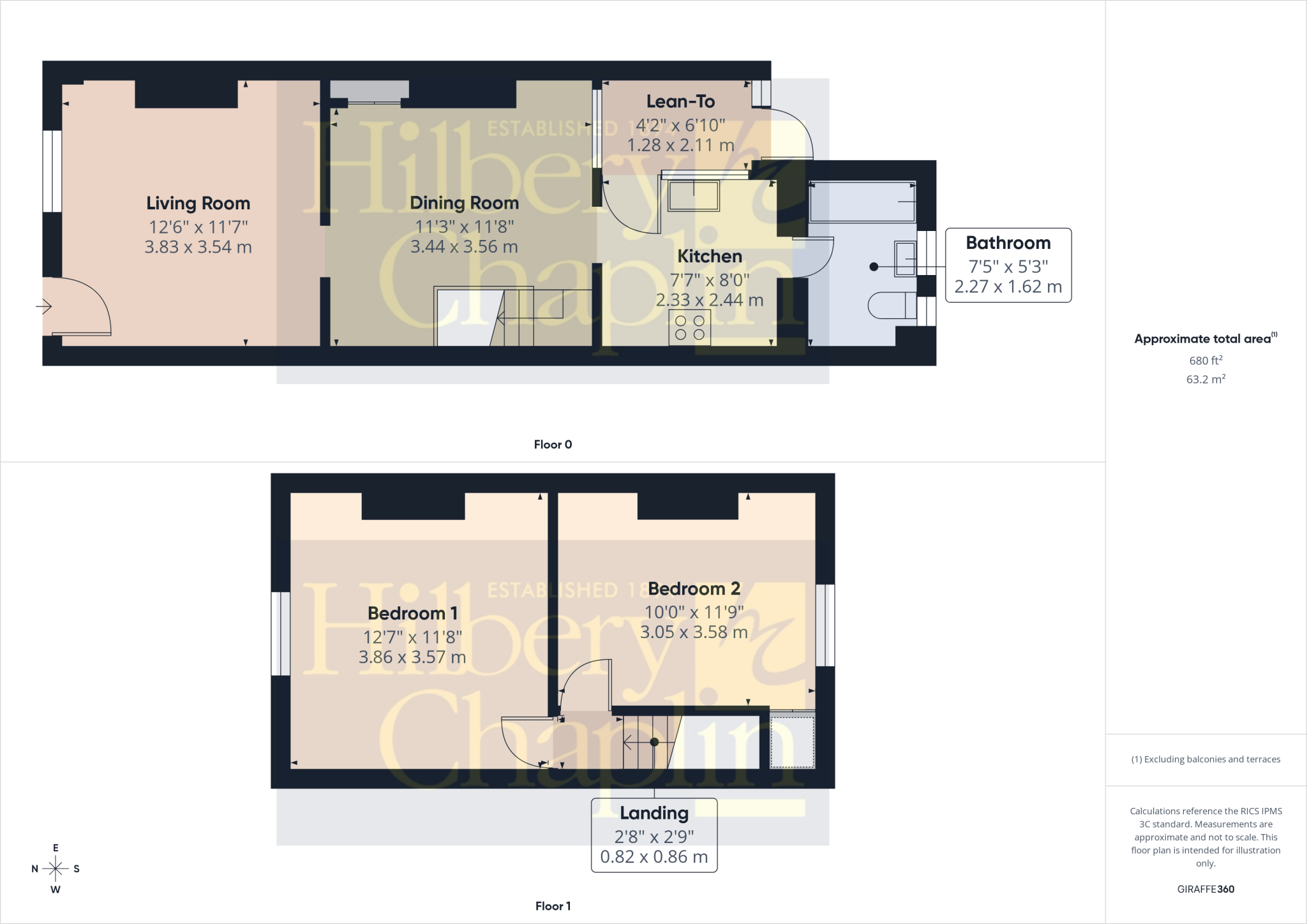 Wash Road West, Basildon, Essex, SS15 floorplan