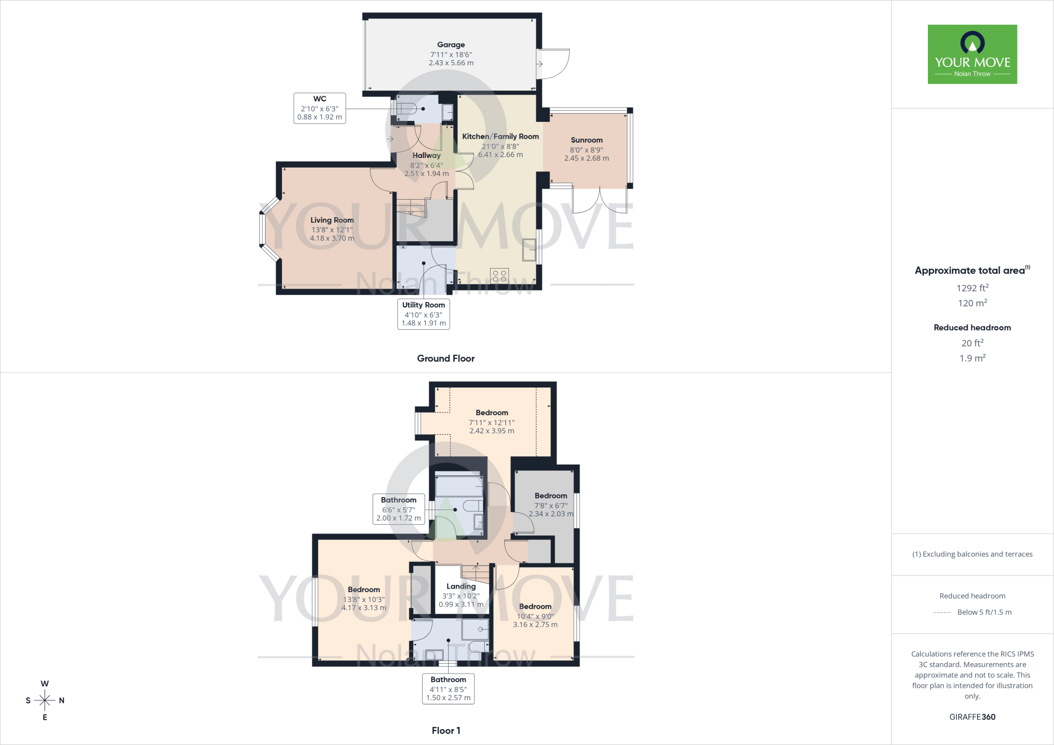 Tailby Avenue, Kettering, Northamptonshire, NN16 floorplan