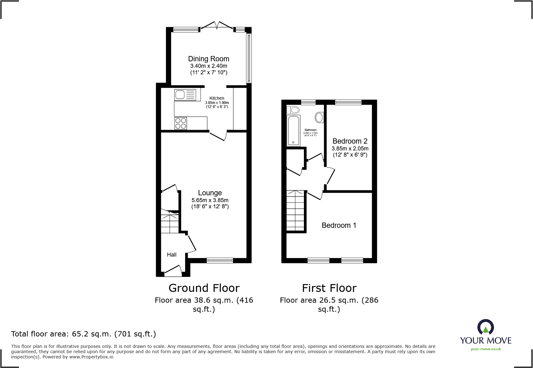 Mount Pleasant, Paddock Wood, Tonbridge, Kent, TN12 floorplan
