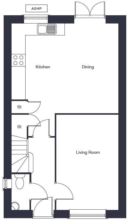 Cavendish Gardens
Off Nether View
Bolsover
Chesterfield
S44 6GH floorplan