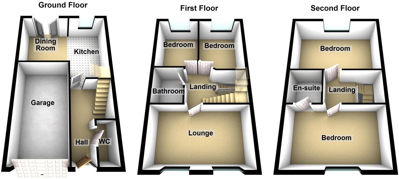 Buttercup Close, Glossop, SK13 8UN floorplan