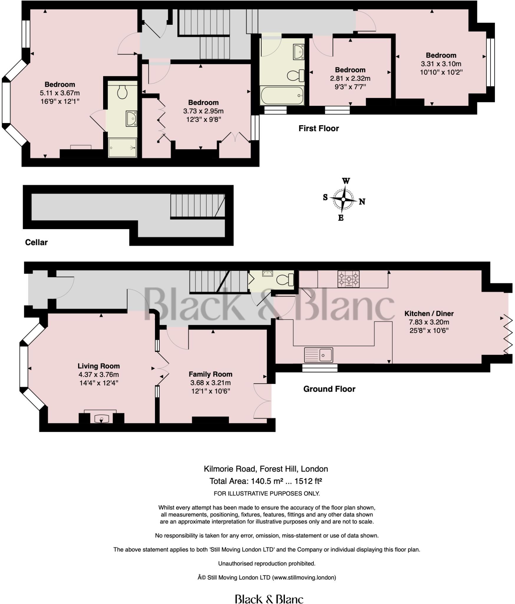 Kilmorie Road, Forest Hill, SE23 floorplan