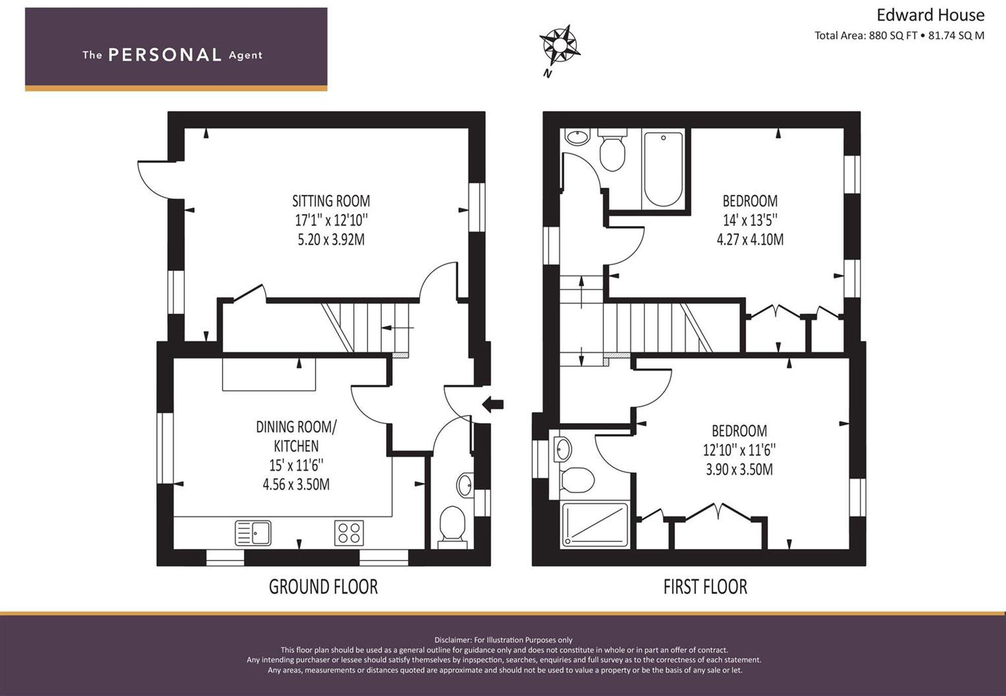 Eastman Way, Epsom, KT19 floorplan