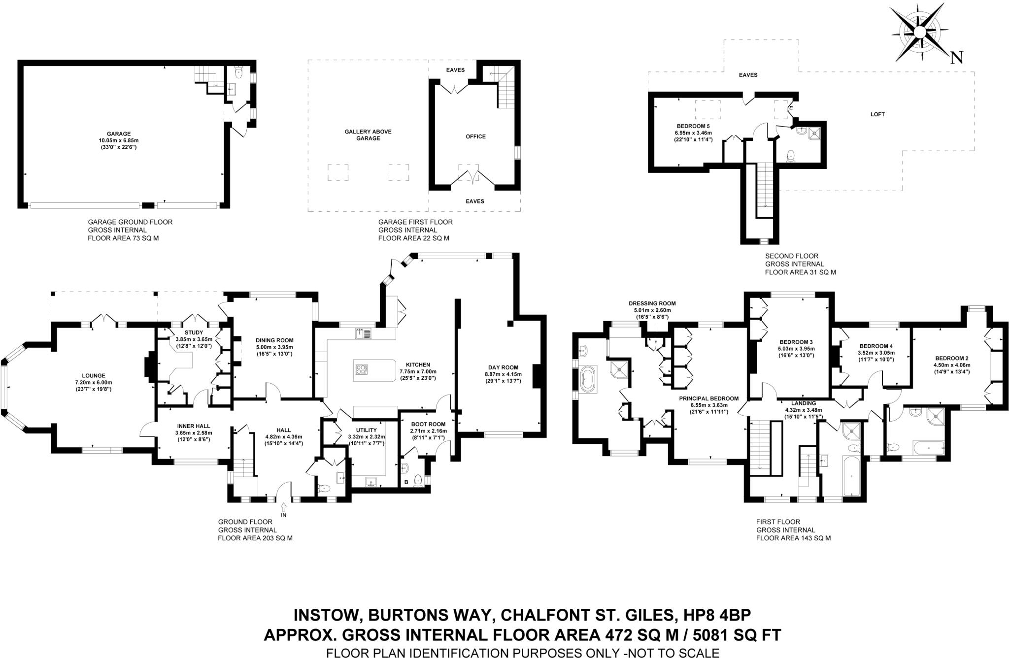 Burtons Way, Chalfont St. Giles, Buckinghamshire, HP8 floorplan