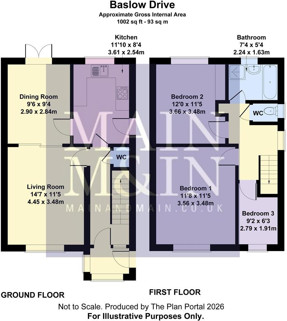 Baslow Drive, Heald Green floorplan
