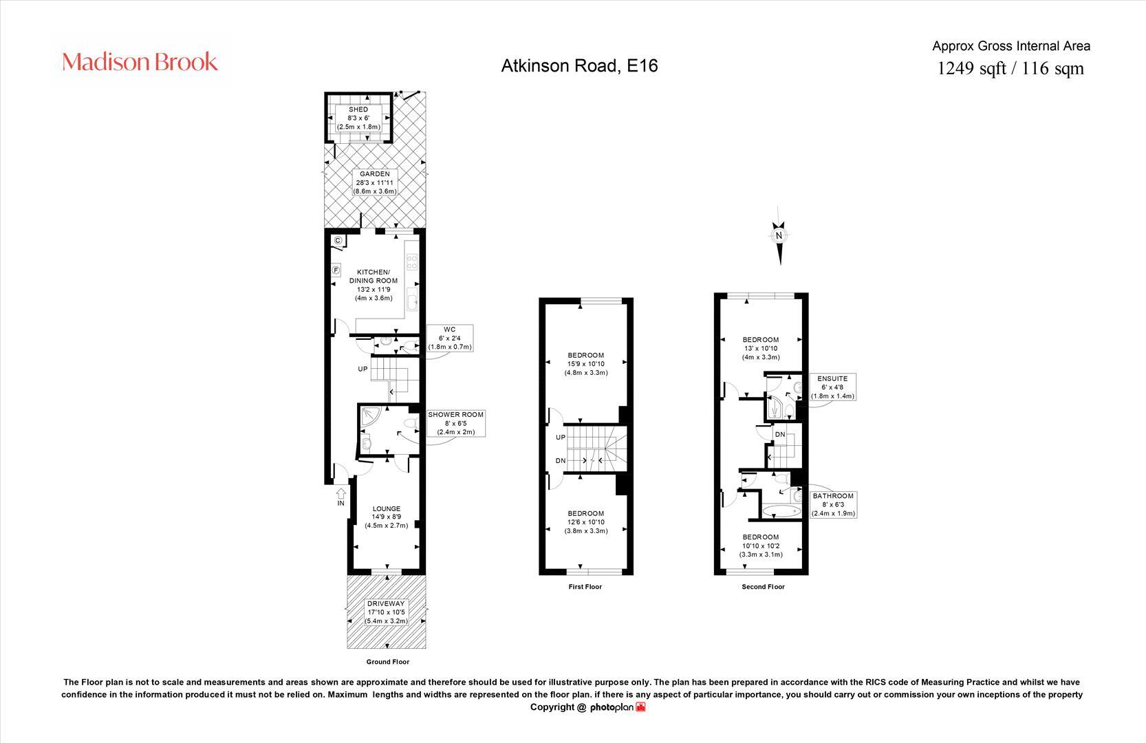 Atkinson Road, West Beckton, E16 floorplan