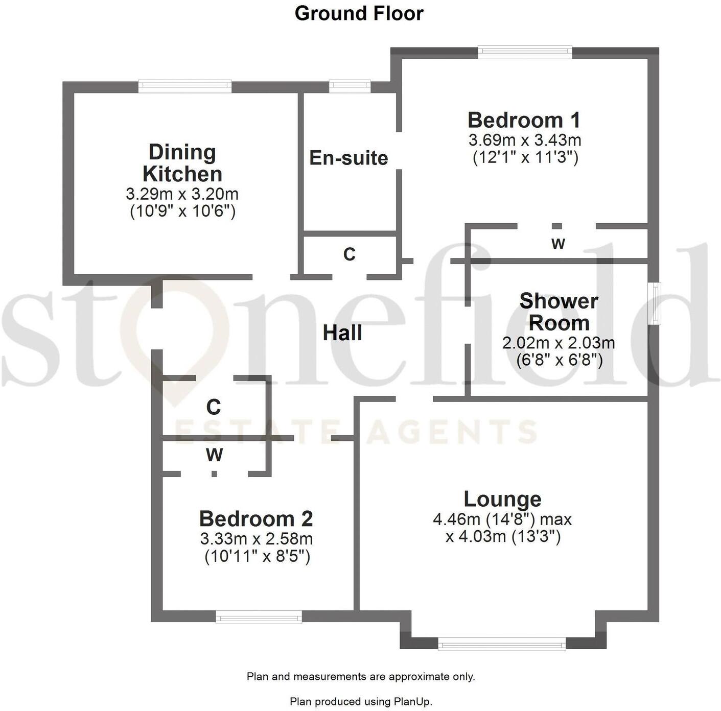2D, Redburn Gate, Irvine, KA12 floorplan