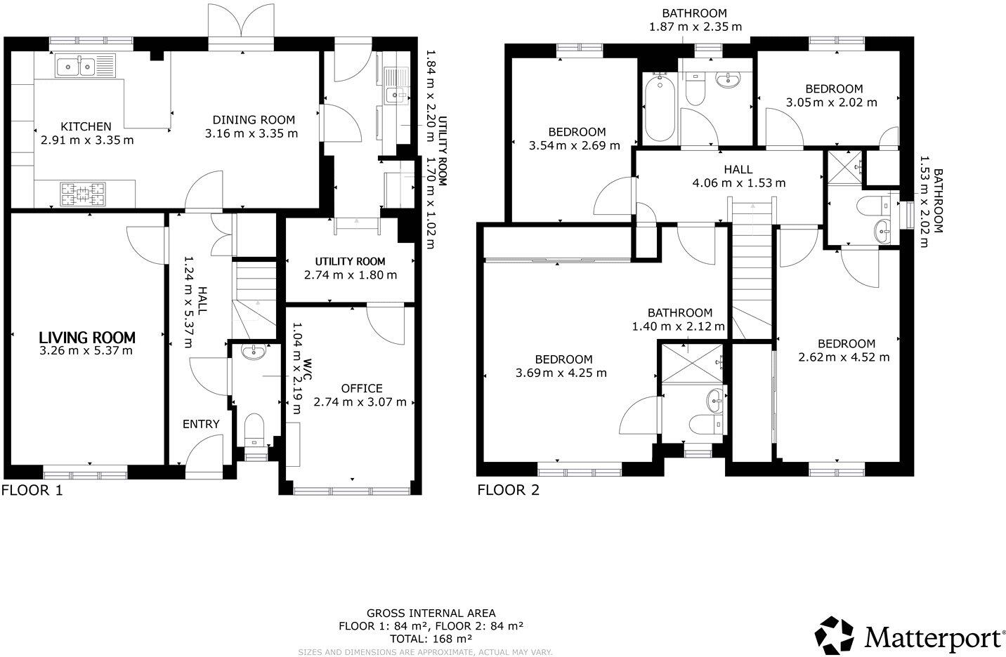 43 Brocks Road, Perth, Perth and Kinross, PH2 floorplan