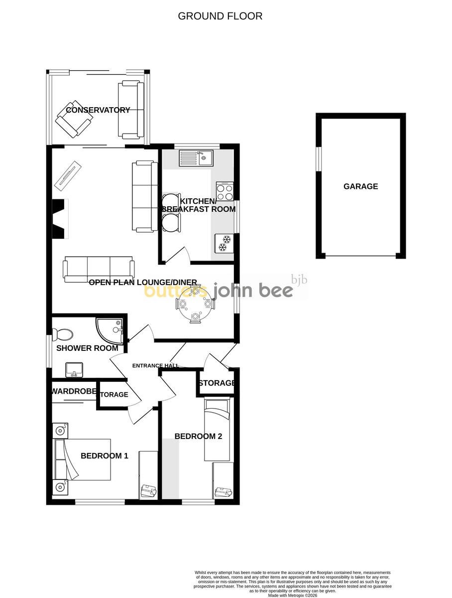 Ruxley Road, Bucknall, ST2 9BG floorplan