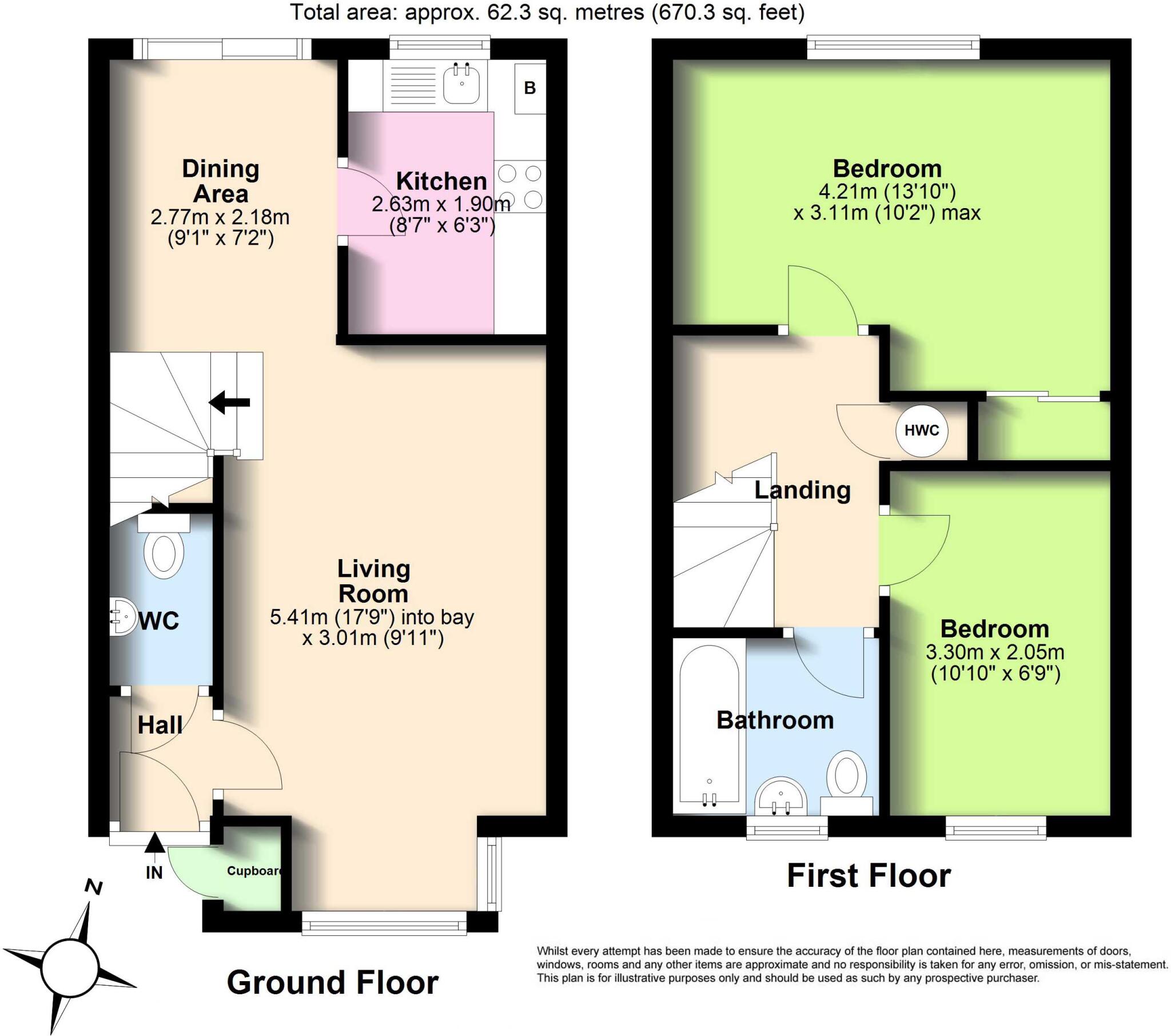 Laurel Close, Worthing, West Sussex, BN13 floorplan