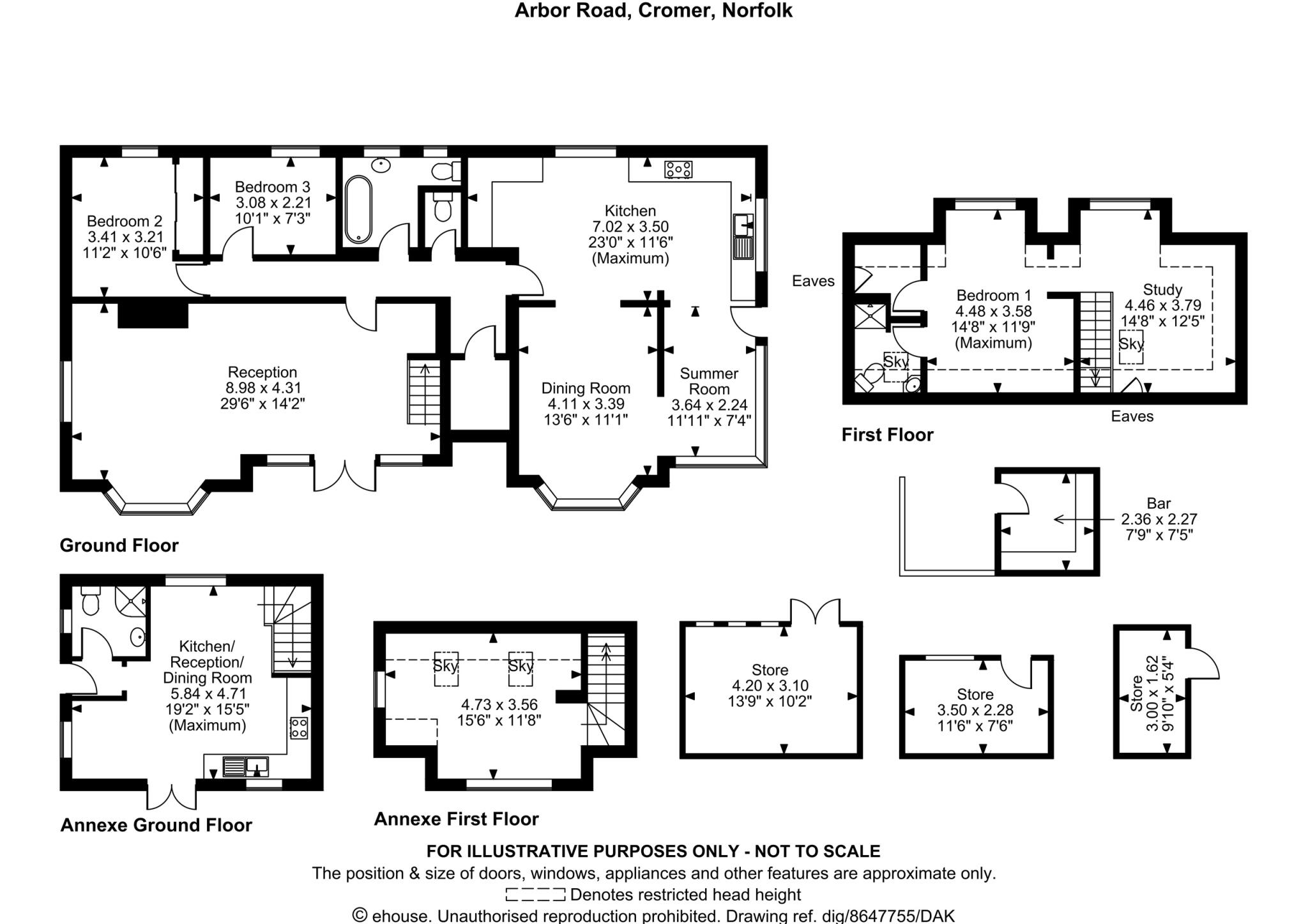 Arbor Road, Cromer floorplan