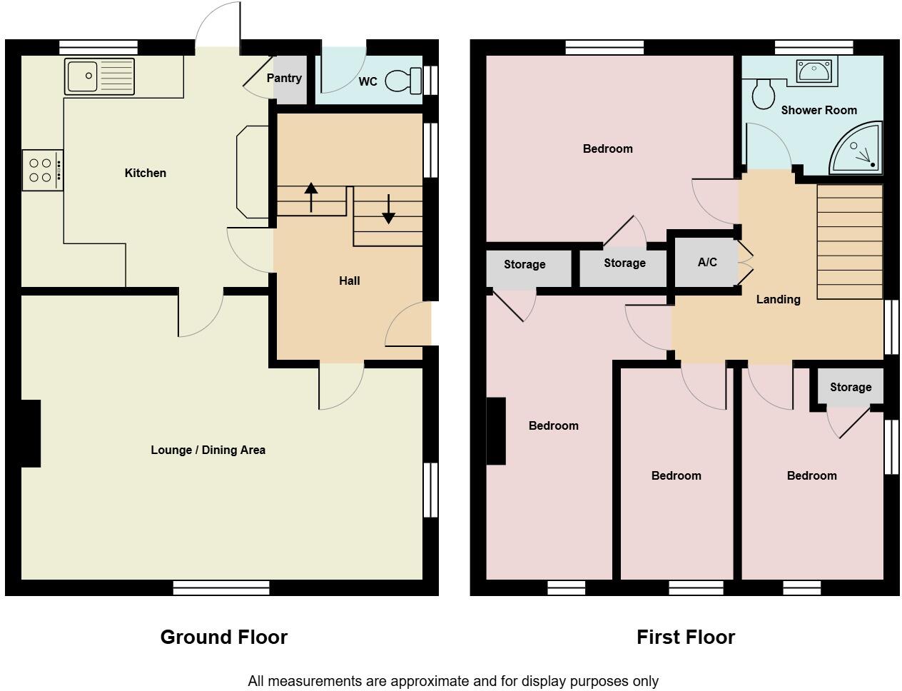Lilac Grove, Blurton floorplan