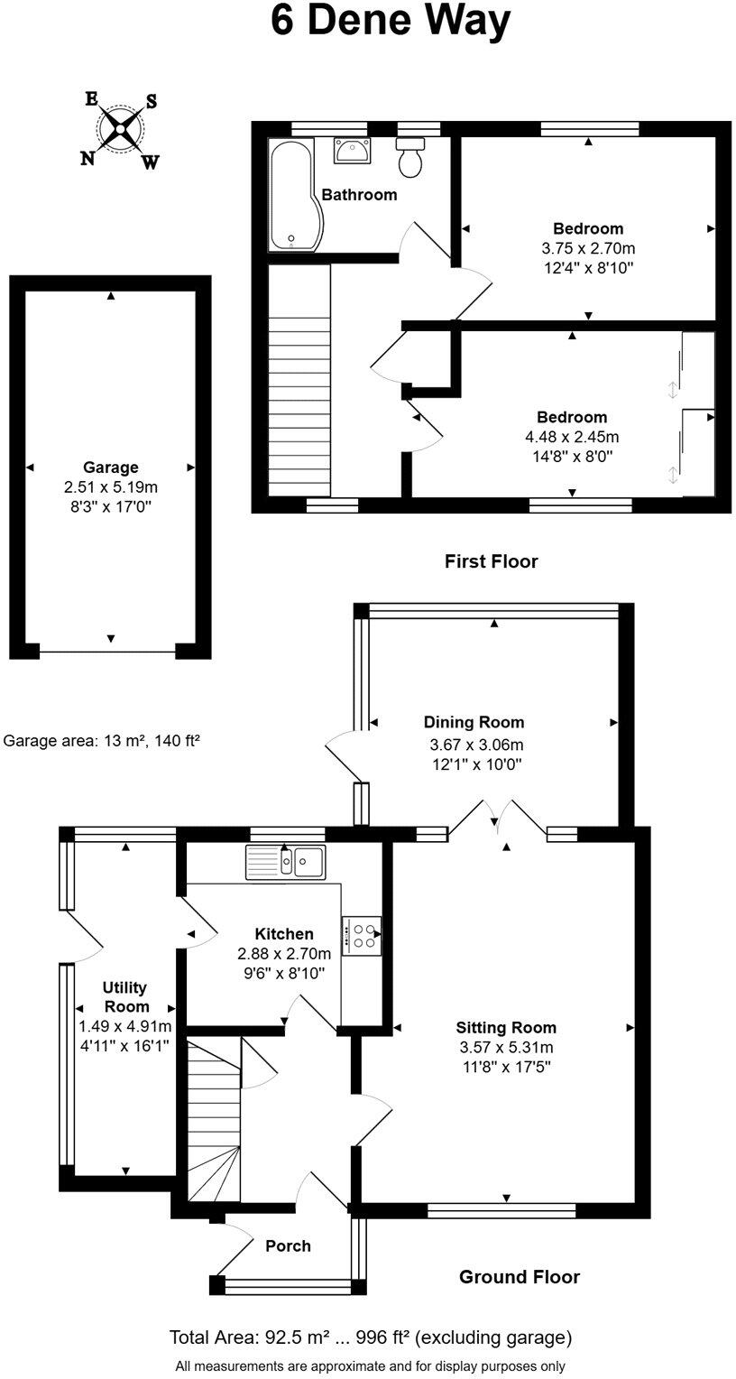 Dene Way, Donnington, Newbury, Berkshire, RG14 floorplan