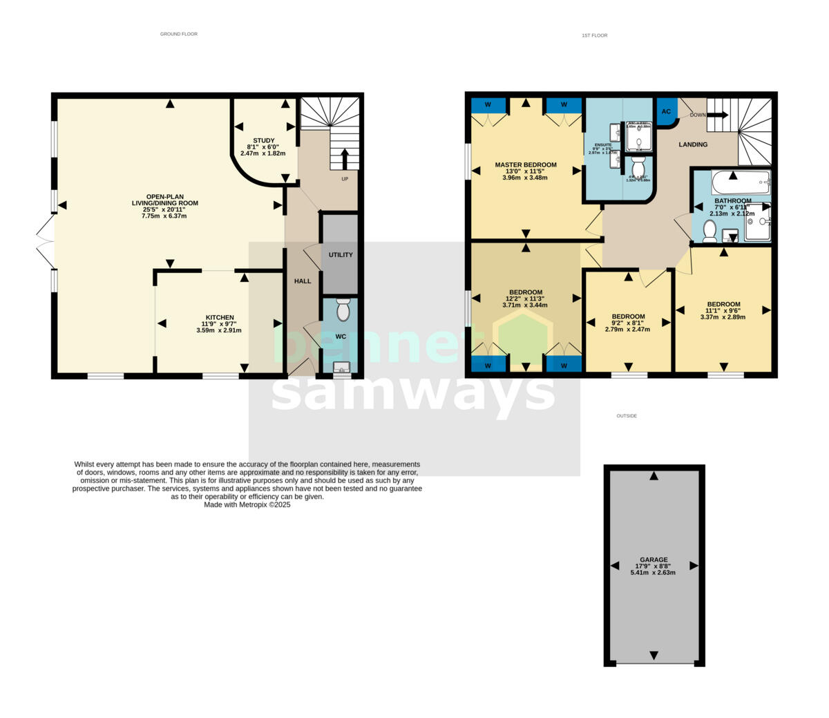 The Priory, Stafford, ST18 floorplan