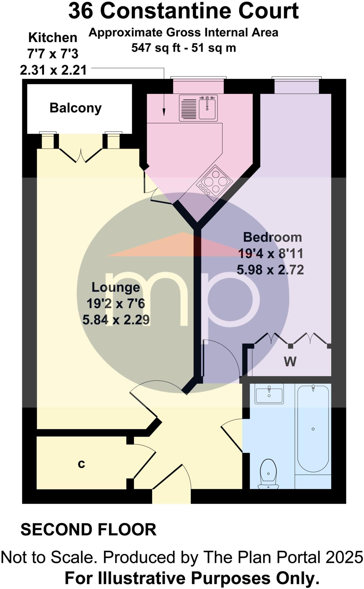 Constantine Court, Middlesbrough, TS1 floorplan