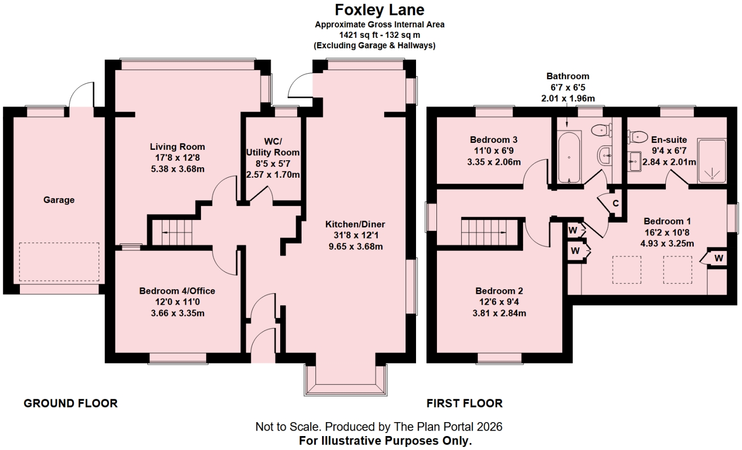 Foxley Lane, High Salvington, Worthing, BN13 floorplan