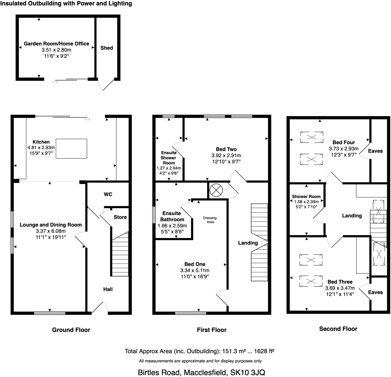 Birtles Road, Macclesfield, SK10 3JQ floorplan