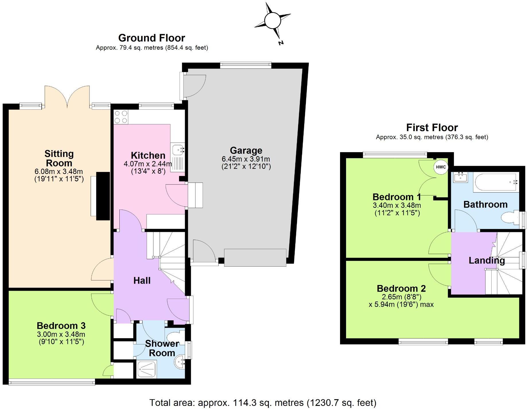 Elm Drive, Garsington, OX44 floorplan