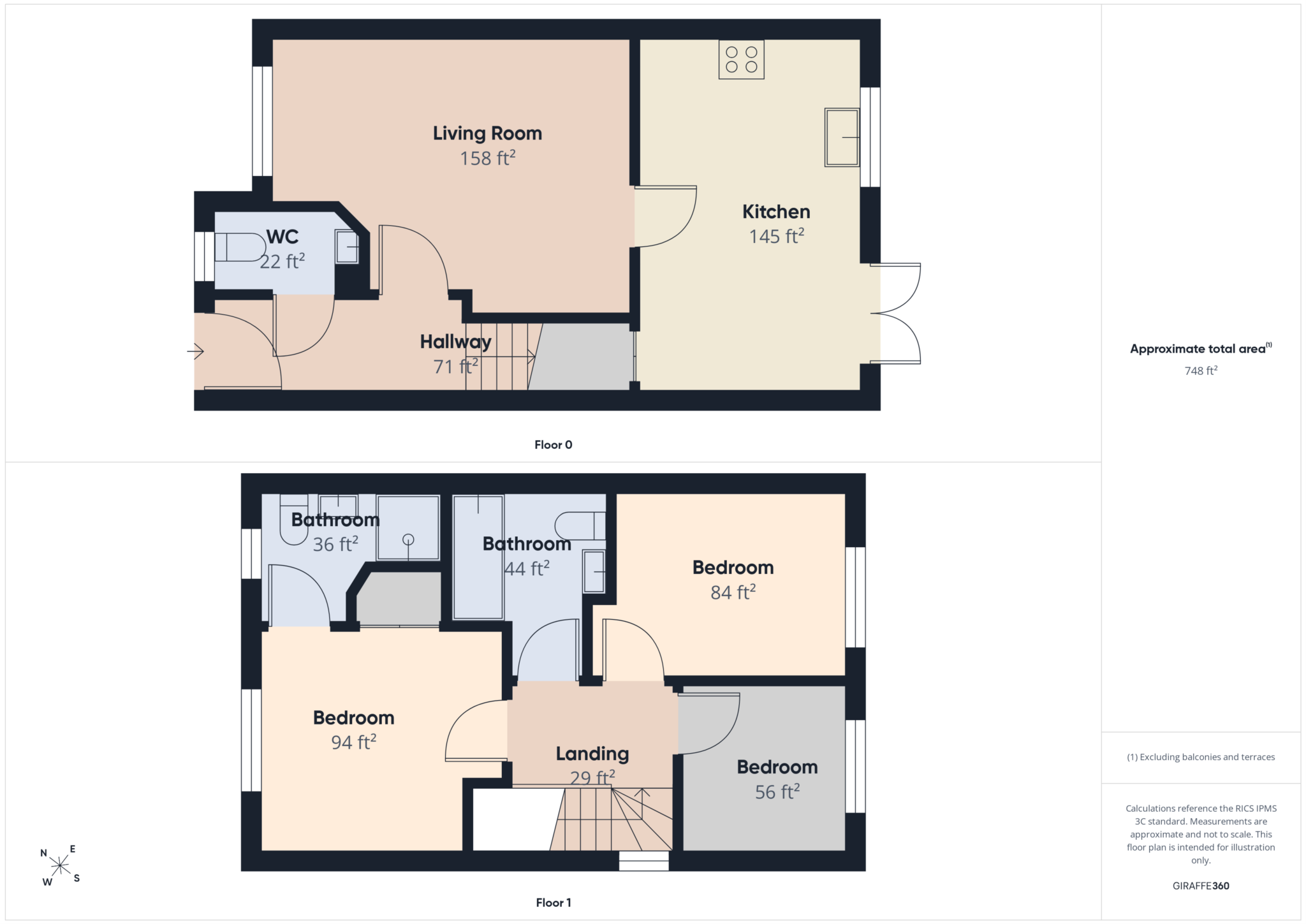 Spinner Terrace, Stonehouse floorplan