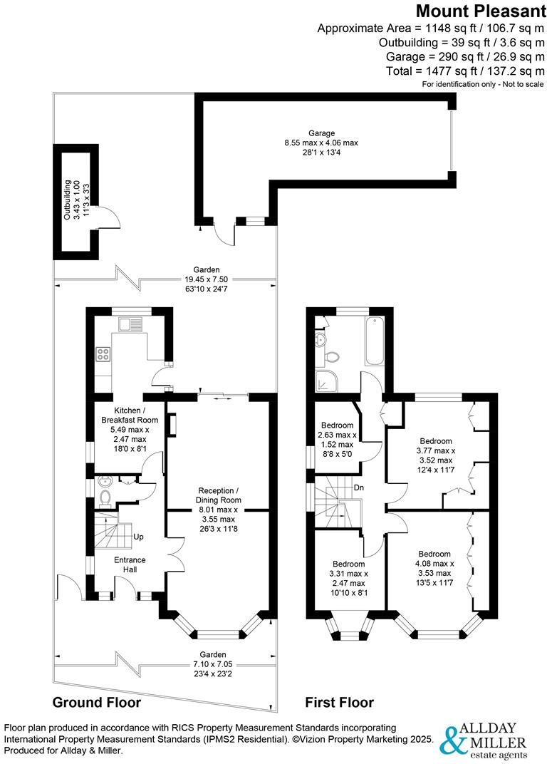 Mount Pleasant, Ruislip floorplan