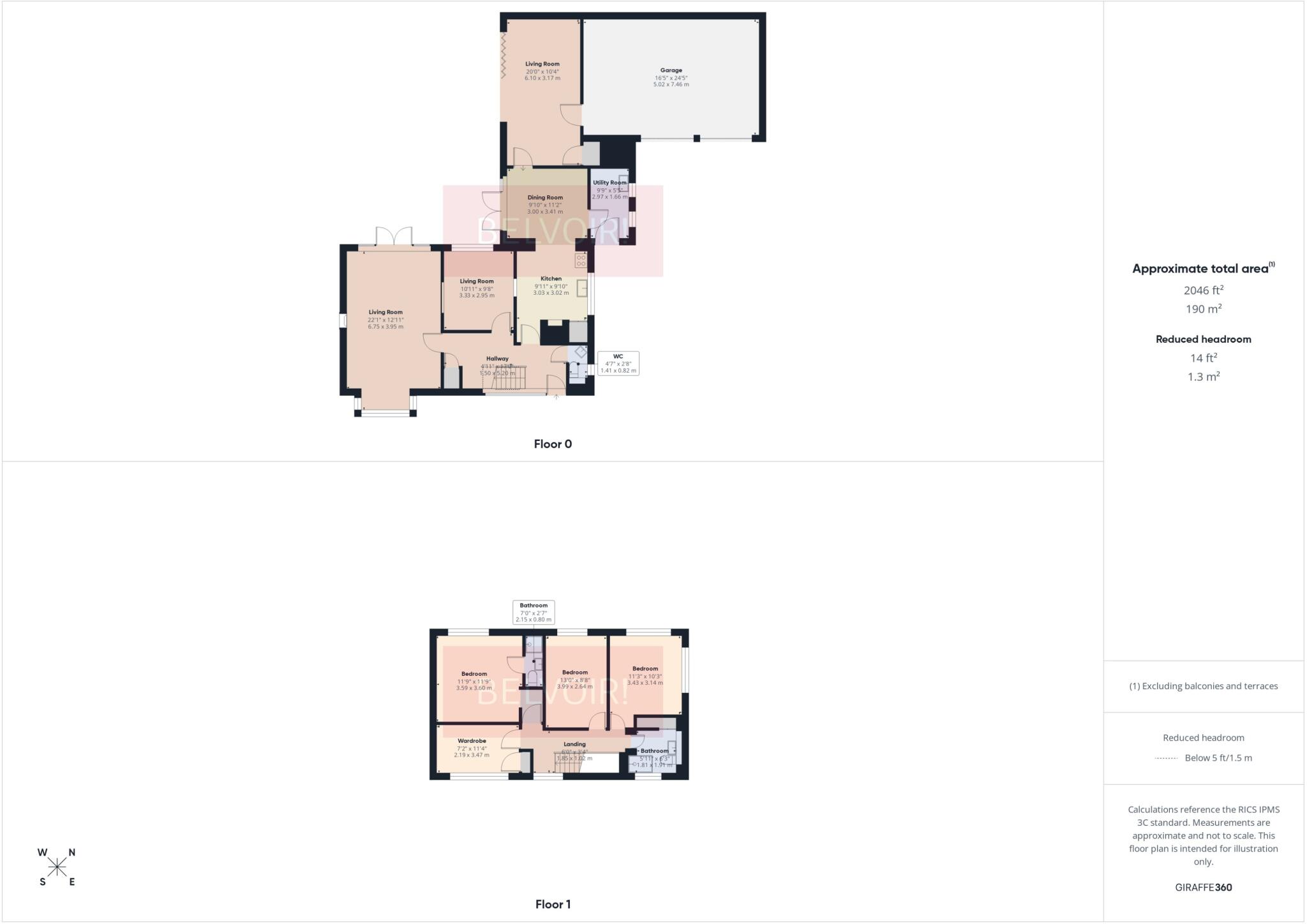 Chapel Lane, Rossett, Wrexham, LL12 floorplan