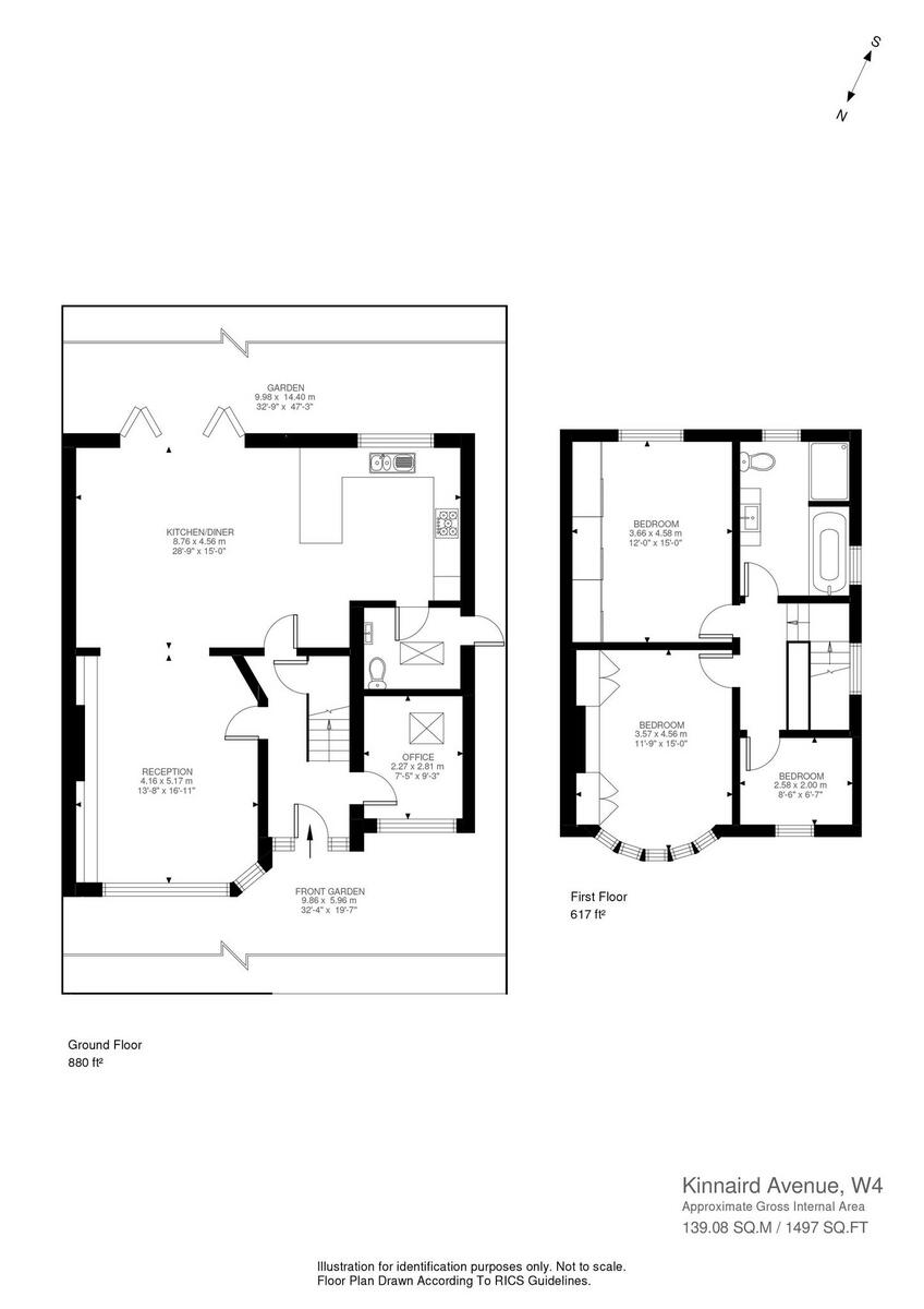 Kinnaird Avenue, London, W4 floorplan