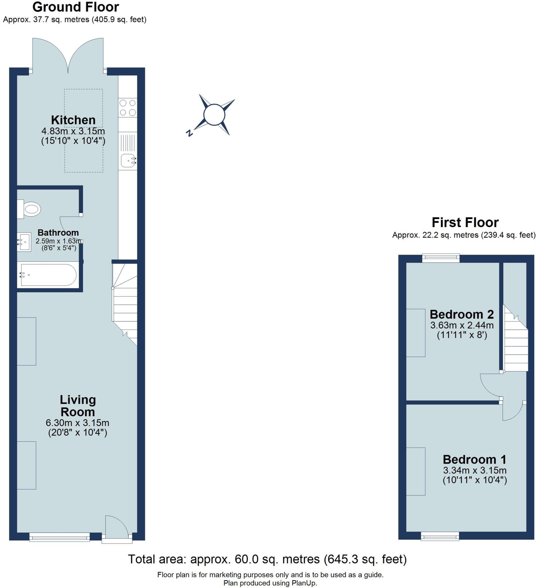 Culver Road, St. Albans, Hertfordshire, AL1 floorplan