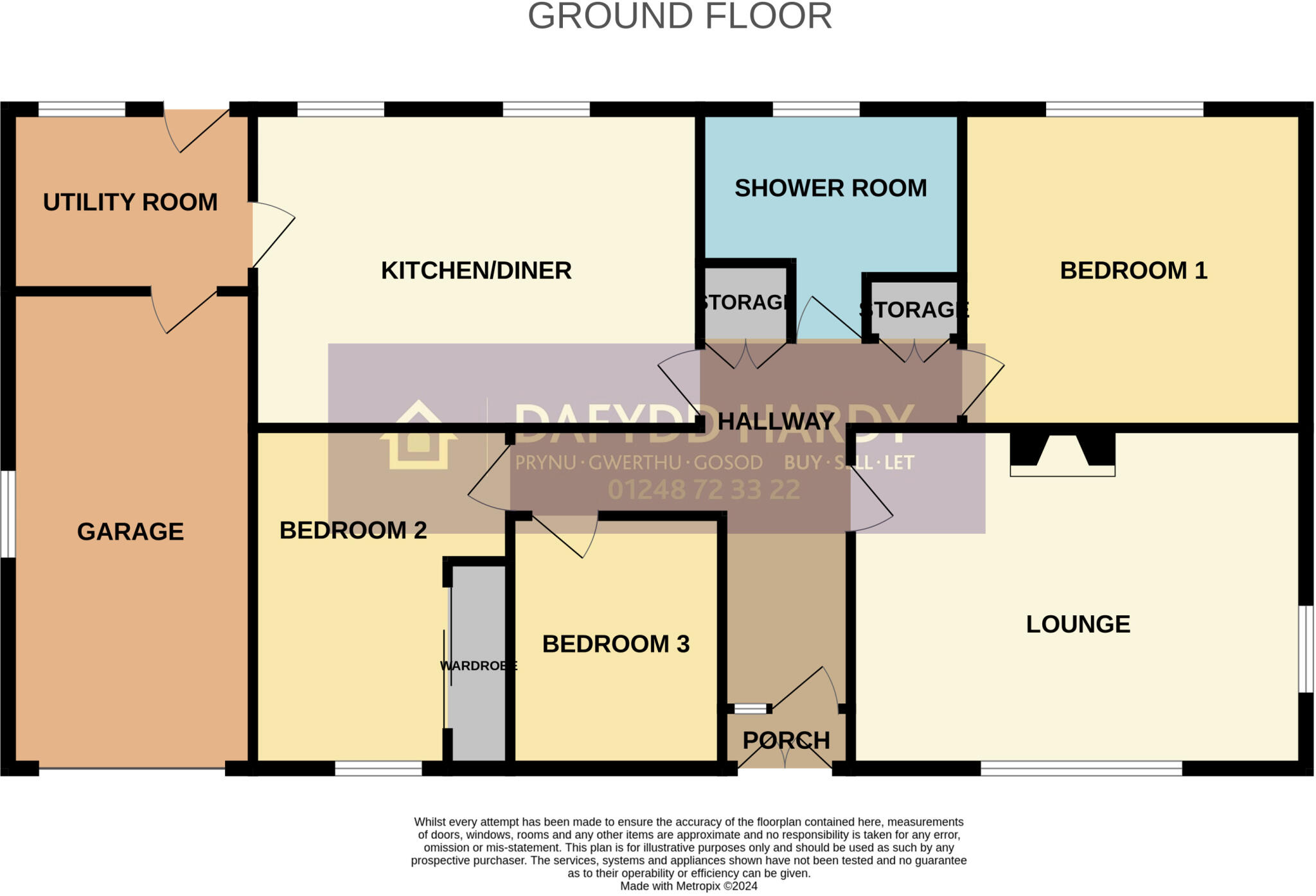 Tyn Lon, Holyhead, Isle of Anglesey, LL65 floorplan