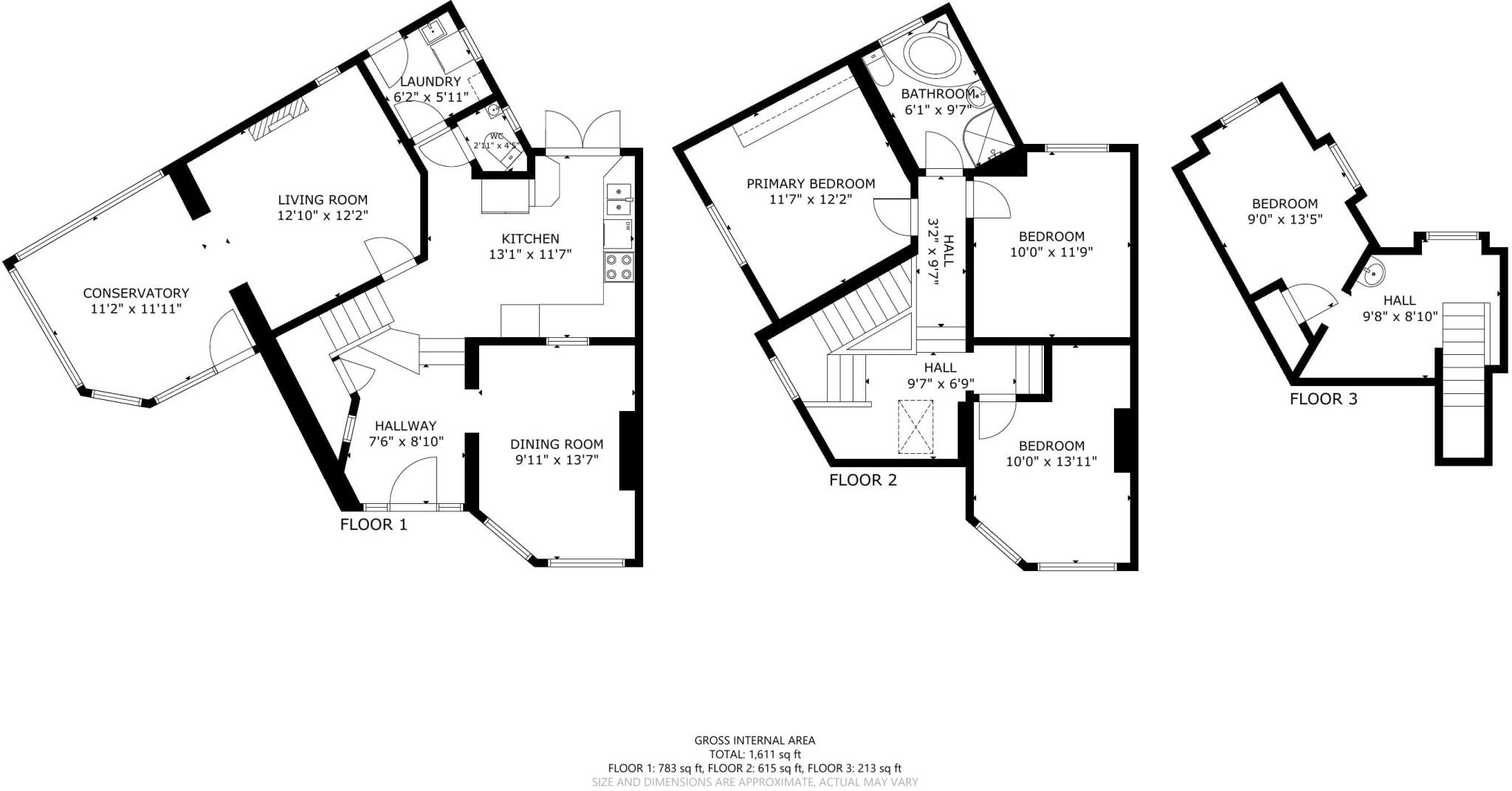 Springfield Road, Lydney, GL15 floorplan