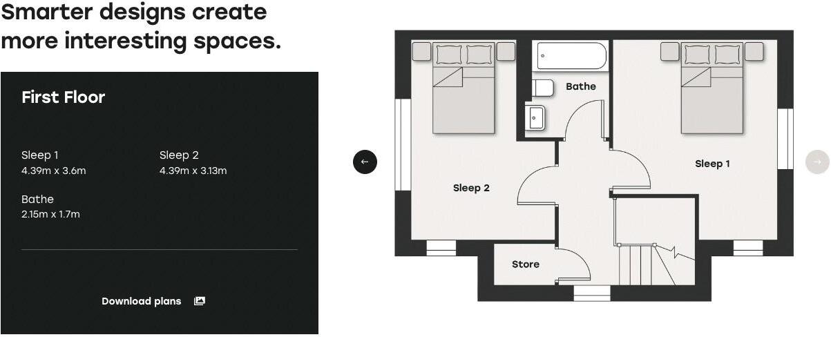 Plot 48 The Blueberry, Off Tickhill Road, Maltby, Rotherham, Yorkshire, S66 7PW floorplan