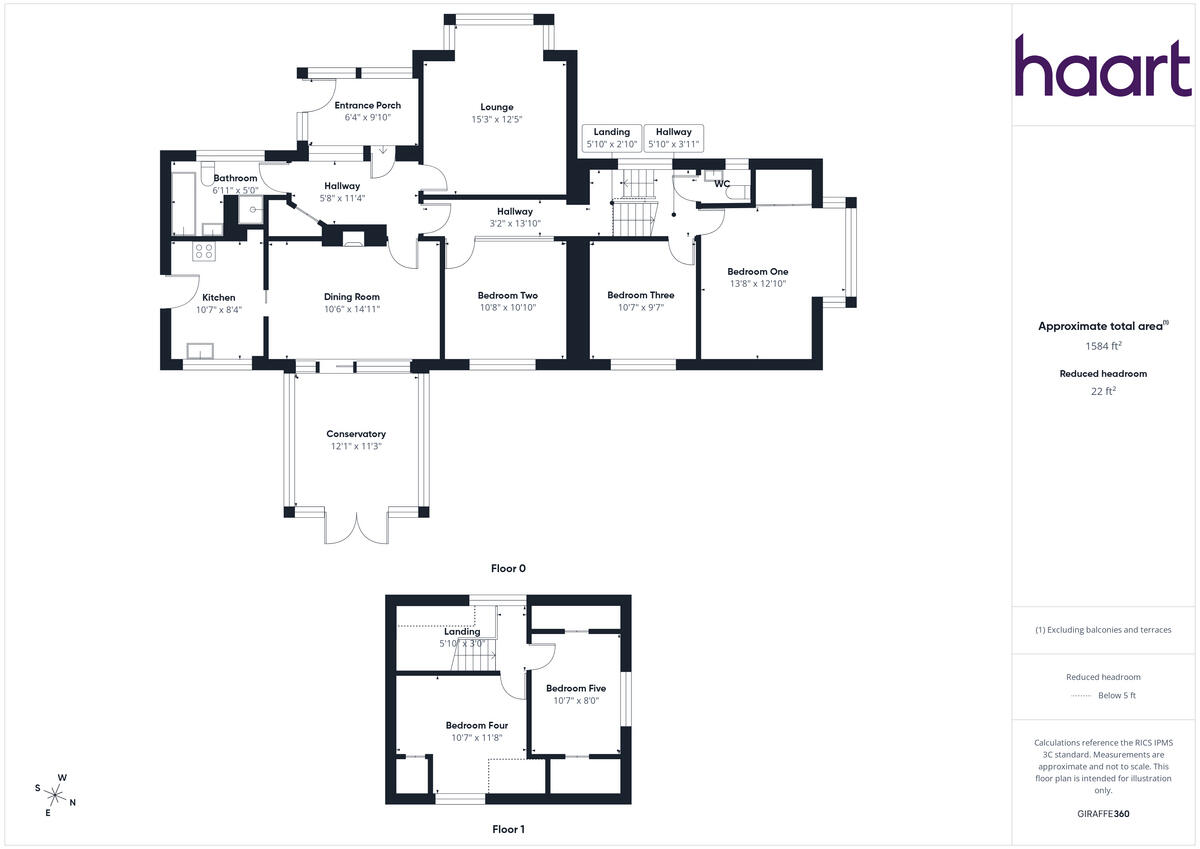 Foxmead, Rivenhall floorplan