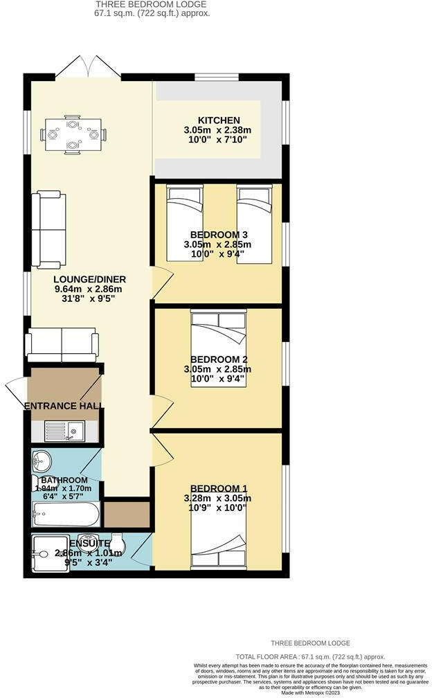 Salt Marsh Lane, Hambleton, FY6 floorplan