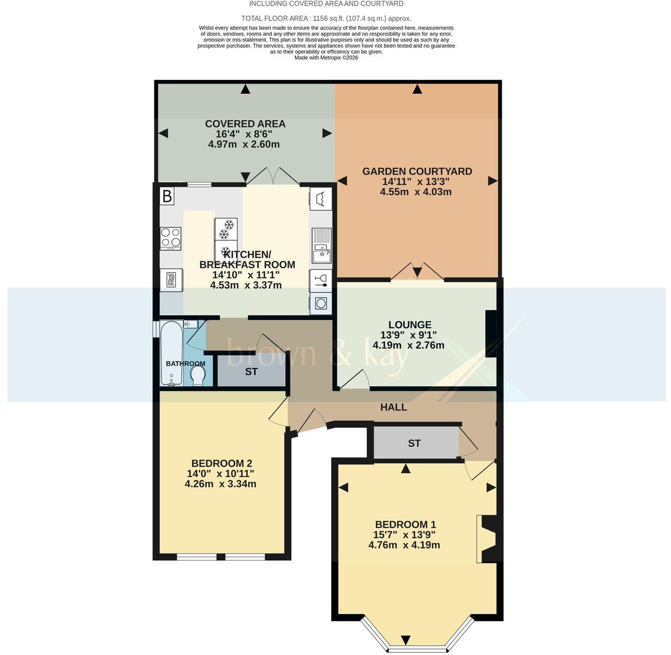 Eldon Place, WESTBOURNE, BH4 floorplan