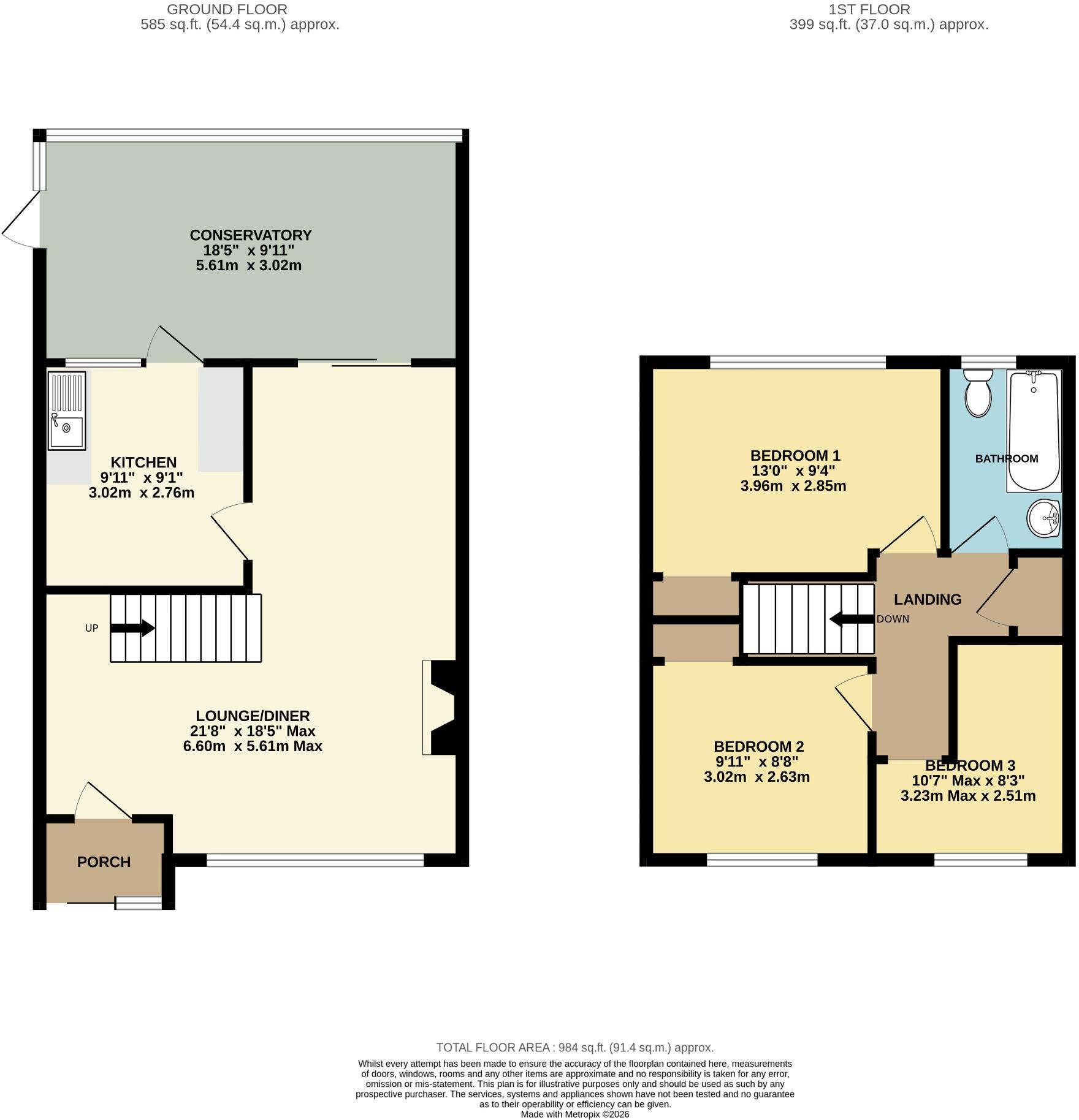Tanner's Ridge, Waterlooville floorplan