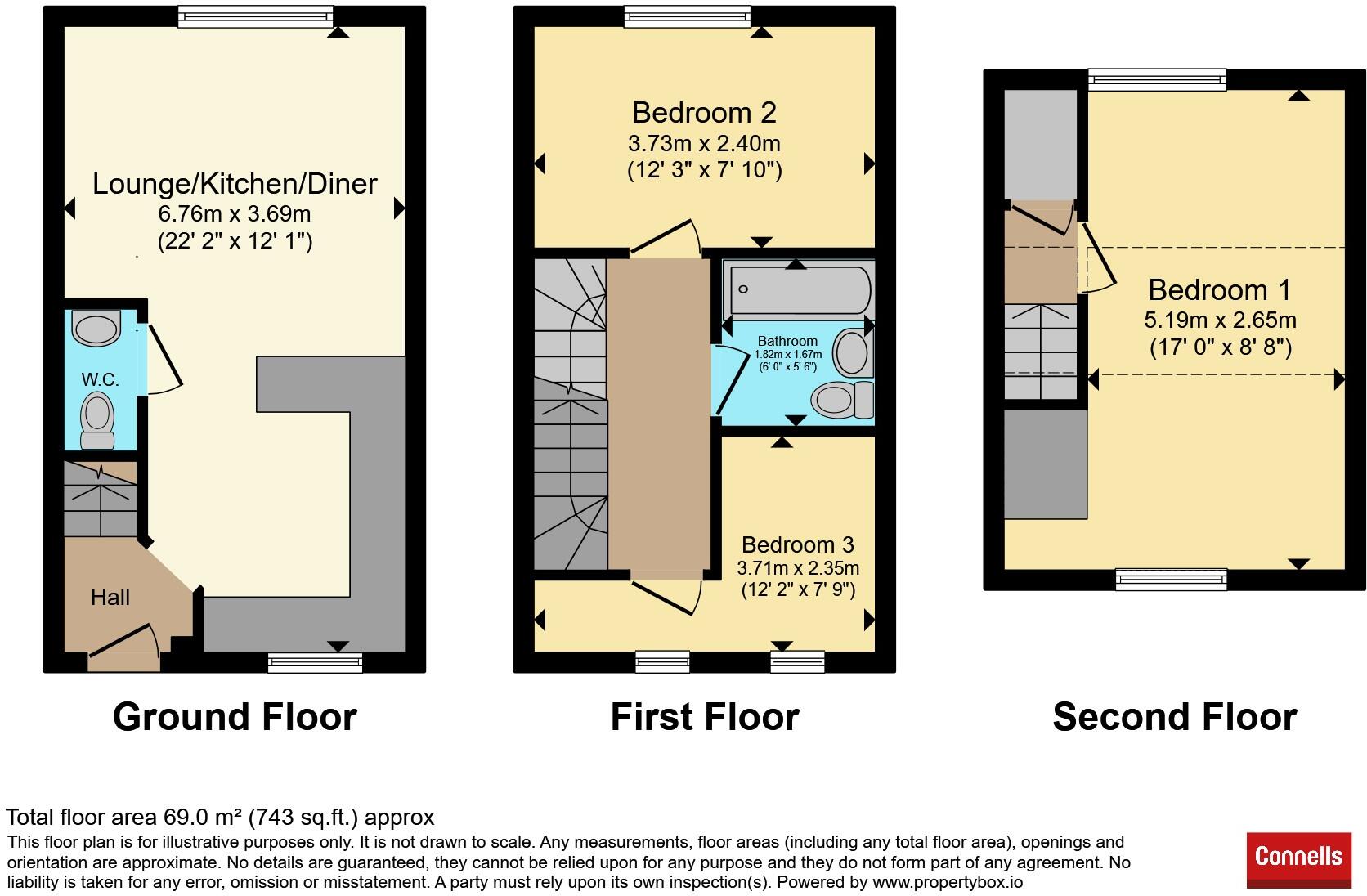 Adlam Way, Salisbury floorplan
