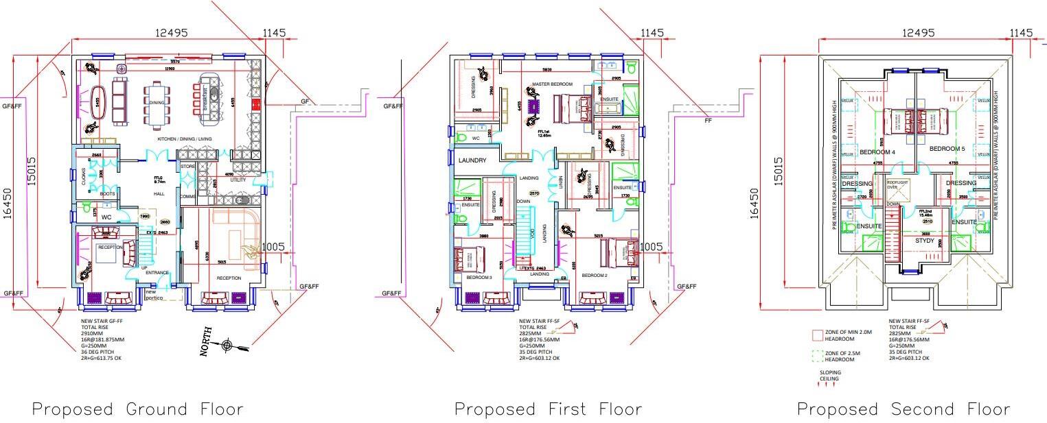 5056 sq ft Detached House, Deacons Hill Road, Borehamwood floorplan