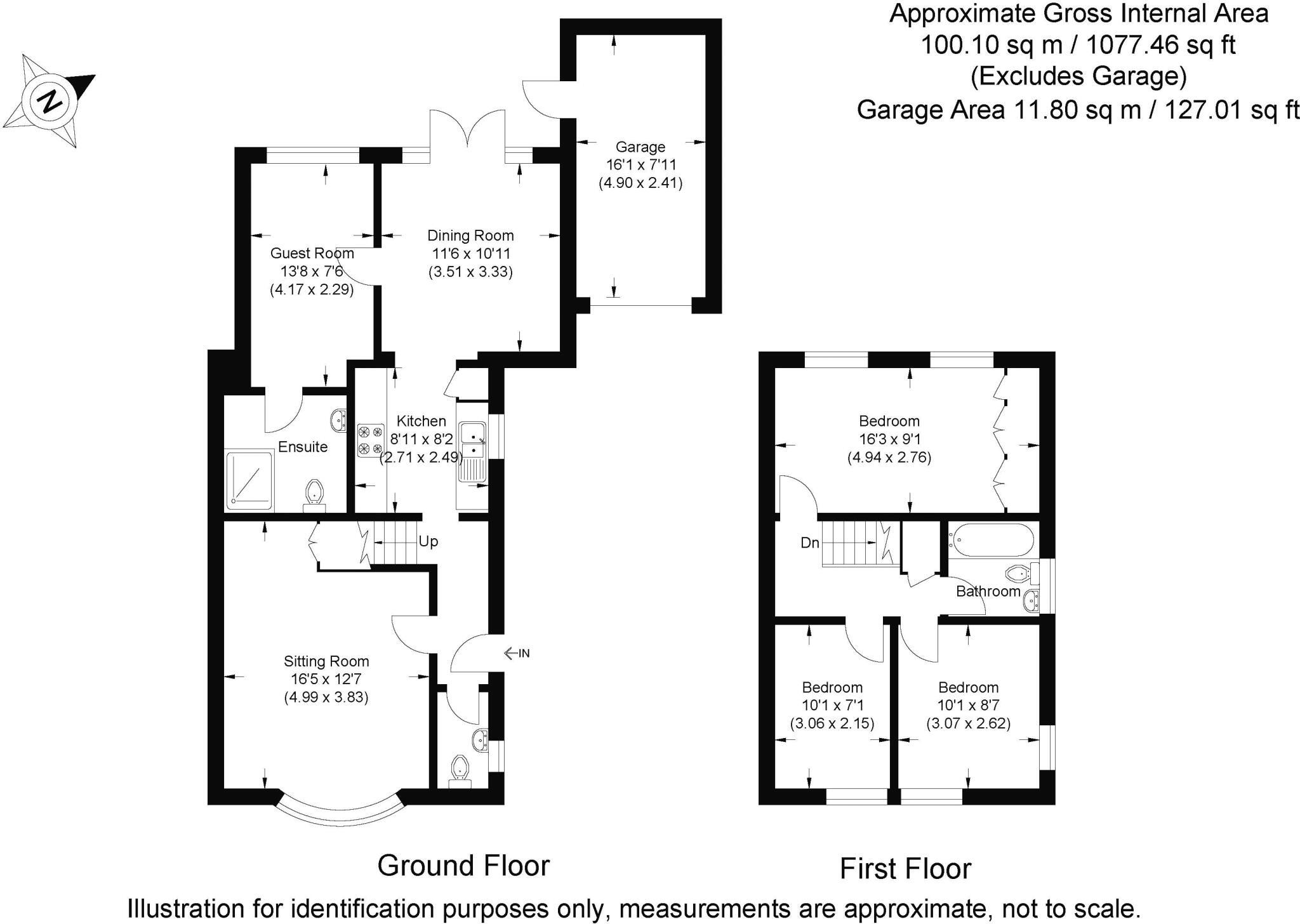 Turpins Rise, Windlesham floorplan