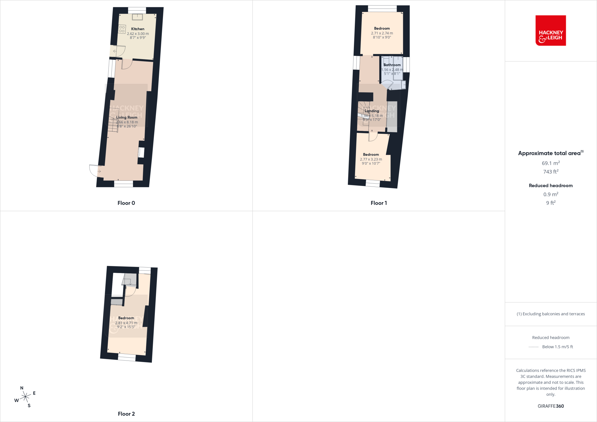 75 Windermere Road, Kendal, LA9 5EP floorplan
