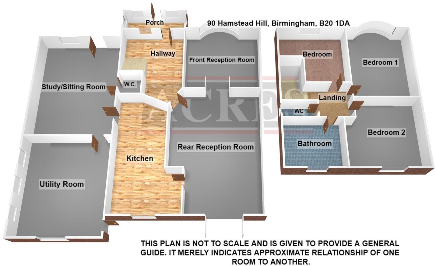 Hamstead Hill, Handsworth Wood, Birmingham floorplan