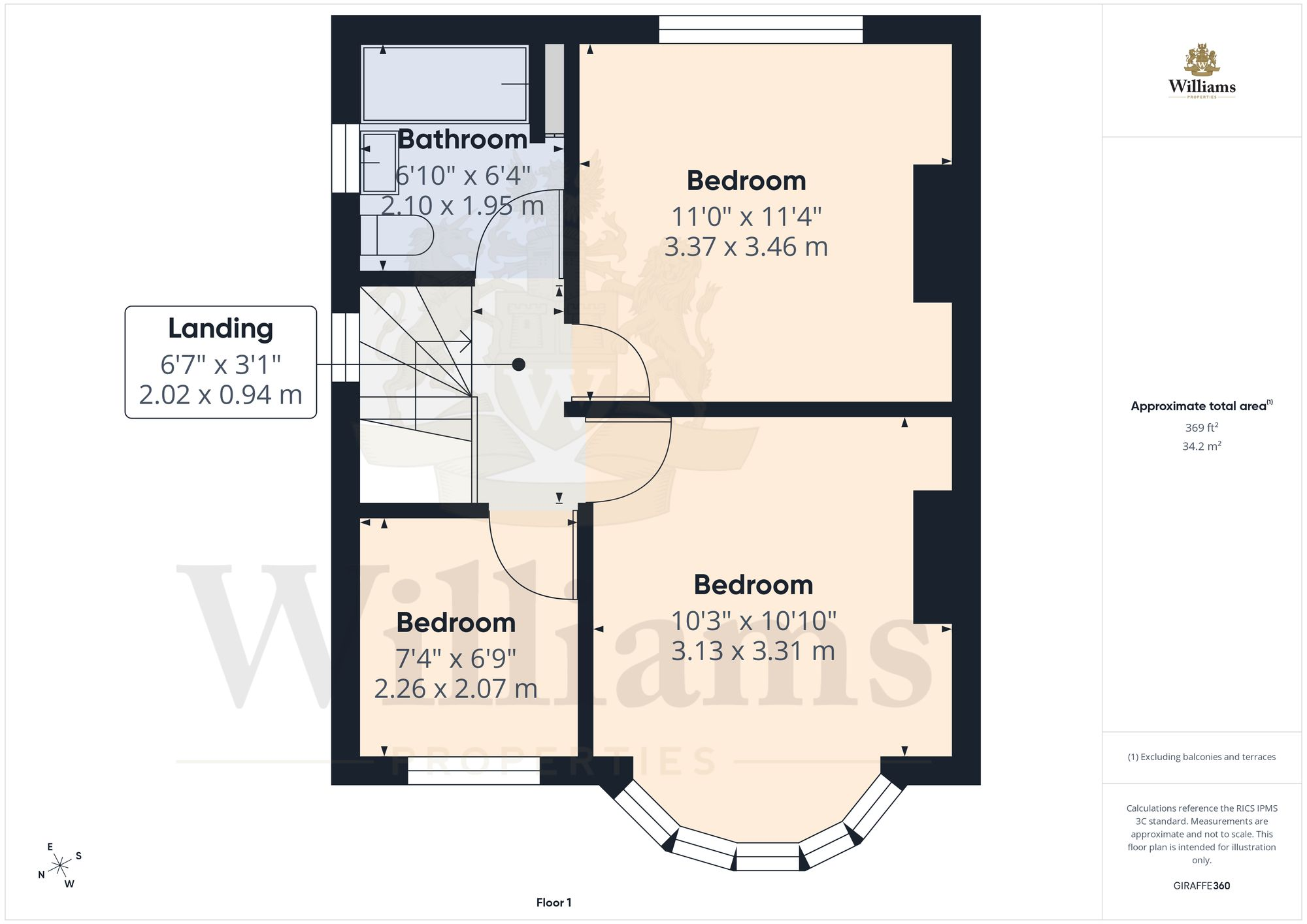 Queens Road, Thame, OX9 floorplan