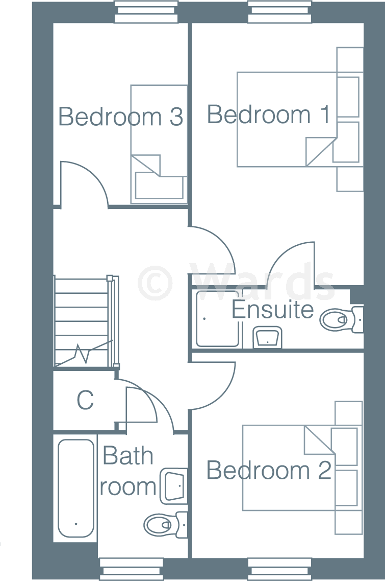 Richmond Park, Whitfield, Kent floorplan