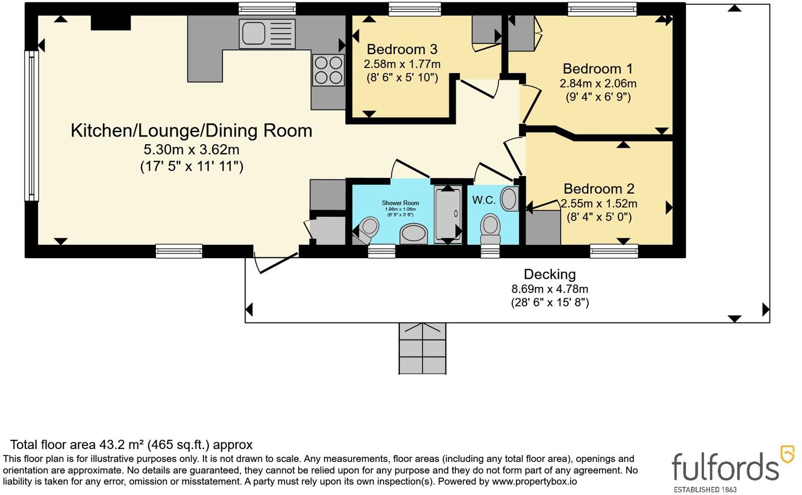 Dawlish Sands, Dawlish Warren, Dawlish, Devon, EX7 floorplan