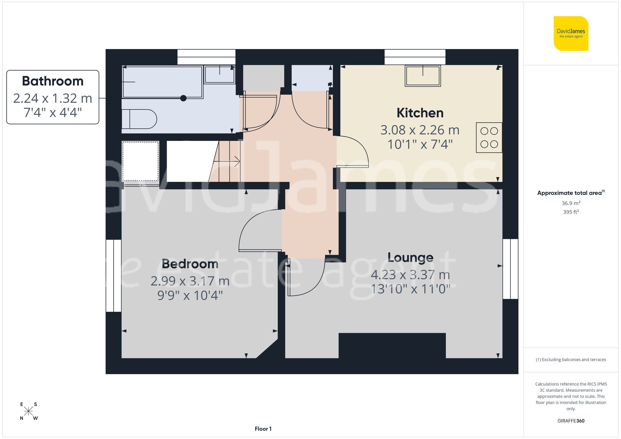 Heaton Close, Nottingham floorplan