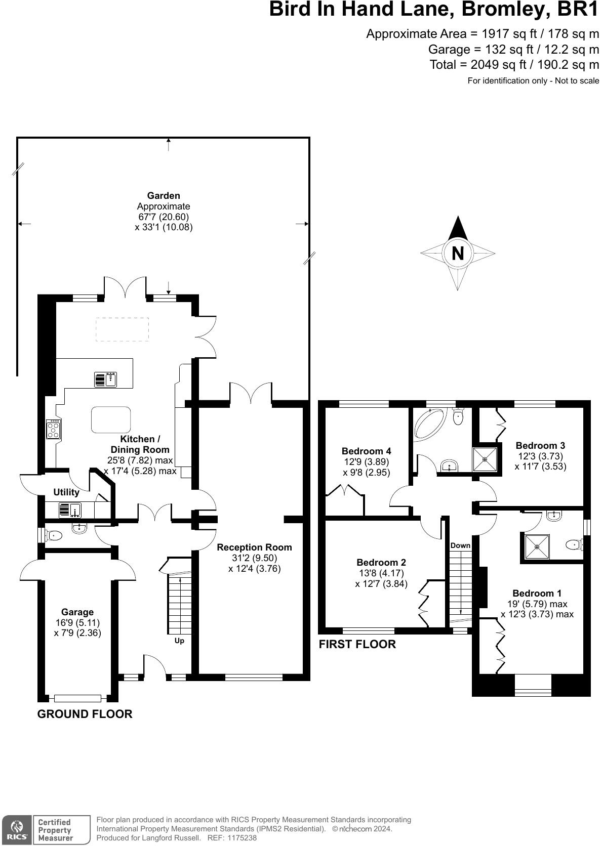Bird In Hand Lane Bromley BR1 floorplan