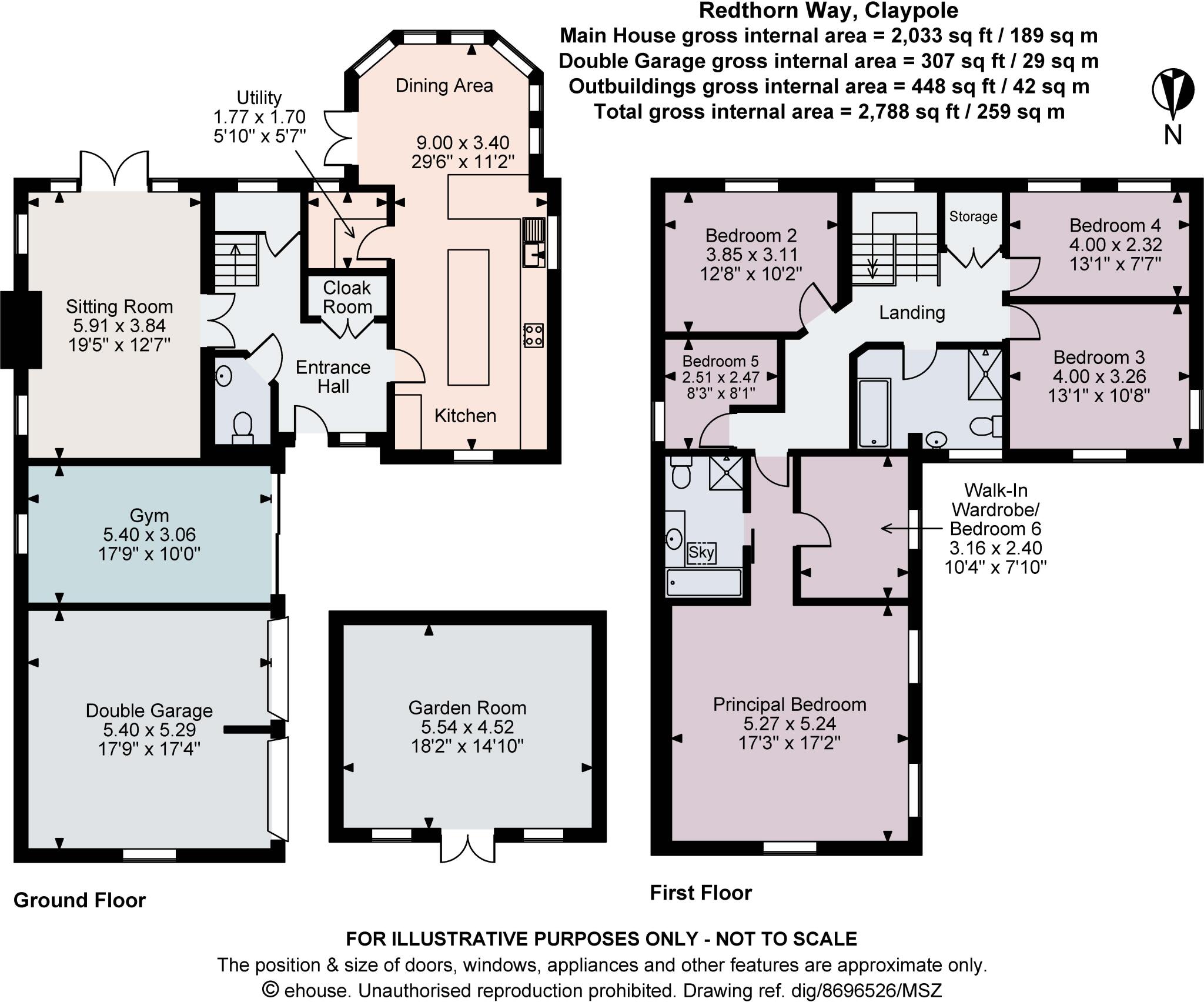 Redthorn Way, Claypole, Newark, Lincolnshire, NG23 floorplan